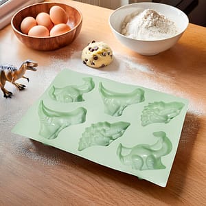 MOLDE DE SILICONA PARA 6 GALLETITAS LH-4113