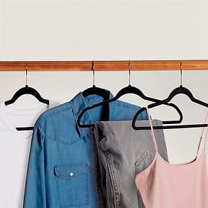 PERCHAS 5PZ FORRADAS GAMUZA COLOR SURTIDO LH-4171