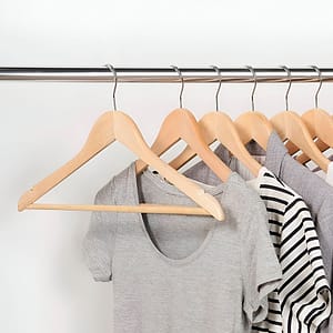 PERCHA 3PZ MADERA CLARA HEDUOOS LH-4174