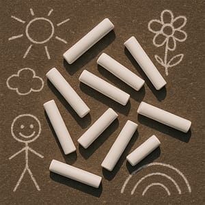 CAJA DE TIZA BLANCA 10 UNIDADES EN CAJA LH-4499