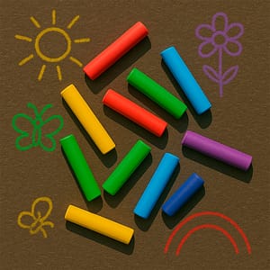 CAJA DE TIZA COLORES 10 UNIDADES EN CAJA LH-4500