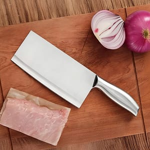 CUCHILLO DE CARNICERO MANGO METALICO LH-4654