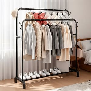 PERCHERO DE PIE DOBLE LH-4693