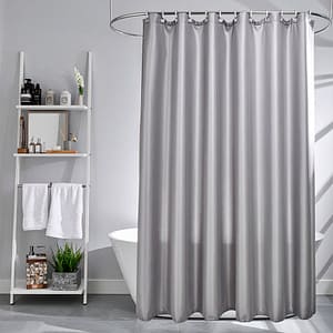 CORTINA DE BAÑO 180X180CM GRIS LH-4641