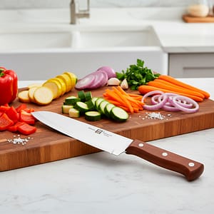 CUCHILLO CHEF MANGO MADERA LH-4660