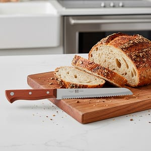 CUCHILLO PARA PAN MANGO MADERA LH-4661