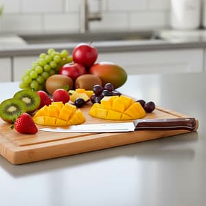 CUCHILLO CHEF MANGO MADERA LH-4662