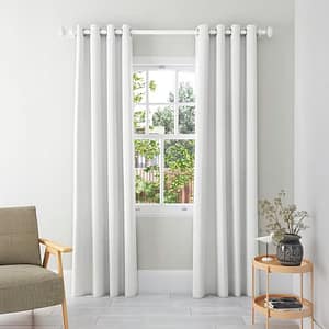 CORTINA EN TELA 140X220CM CON ARO  LH-4937