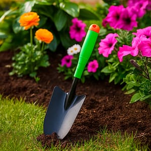 PALA ANCHA PARA JARDINERIA 15CM MANGO VERDE LH4803