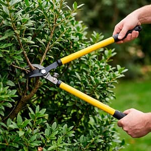 TIJERA DE PODAR 25″ MANGO AMARILLO FIJO LH-5032