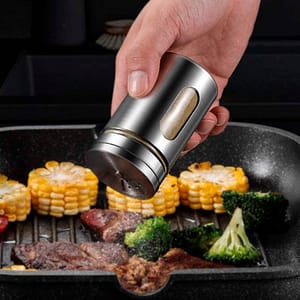 SALERO EN ACERO INOXIDABLE 8CM DE ALTO LH-4911