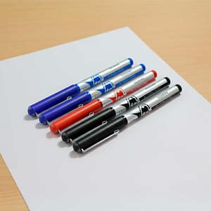 LAPICERA BLISTER 5 UNID AZUL ROJO NEGRO LH-4428