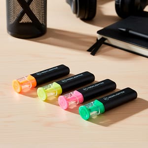 MARCADORES FLUO 4 UNID COLOR EN BLISTER LH-4440