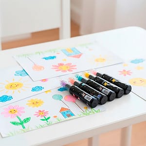 MARCADORES ASTRONAUTA 6 UNIDADES BLISTER LH-4442