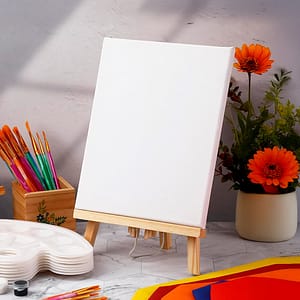 ATRIL CON LIENZO BLANCO 25X30 LH-4469