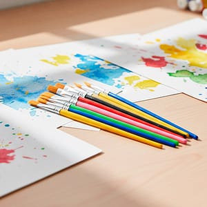 SET DE PINCELES 3 REDONDOS 3 PLANOS BLISTER LH4486