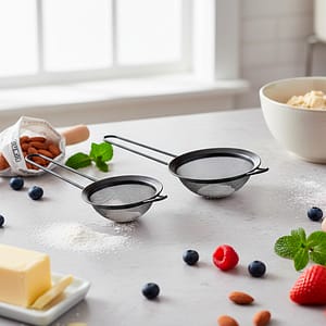 SET DE 3 COLADORES NEGROS 8/10/12CM BLISTER LH4588