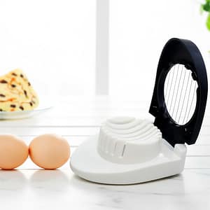 CORTADOR DE HUEVO BLANCO Y NEGRO LH-4593