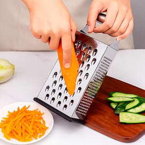 RALLADOR METALICO BORDE NEGRO 9″ LH-4597