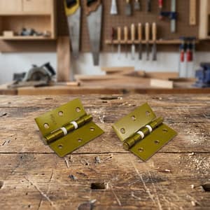 BISAGRA DE NYLON 3″ DORADA PAR LH-761