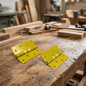 BISAGRA DE NYLON 4″ DORADA PAR LH-762