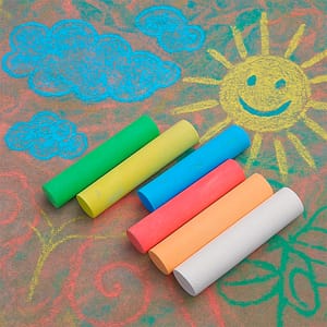 TIZA 6 COLORES EN CAJA LH-4525