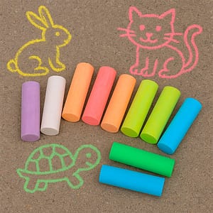 TIZA COLORES 15 UNIDADES EN BOX LH-4526