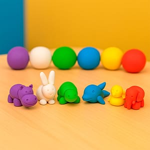 MASA PARA MOLDEAR 6 COLORES  LH-4527
