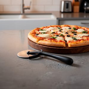 CORTADOR DE PIZZA COLOR NEGRO LH-4715