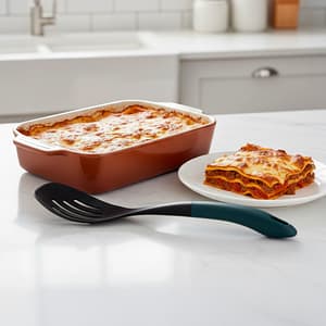 CUCHARA ESPUMADERA PLASTICO NEGRO LH-4723