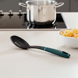 CUCHARA ESCURRIDORA PLASTICO NEGRO LH-4727