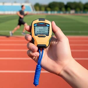 CRONOMETRO DE MANO RESISTENTE AL AGUA LH-4825