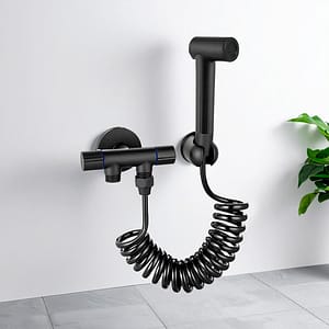 DUCHA HIGIENICA EN NEGRO LH-4818