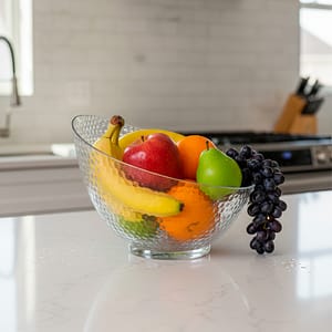 BOWL ACRILICO TEXTURIZADO 20X10CM  SQPR-2