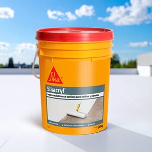 MEMBRANA LIQ SIKACRYL ACRÍLICA IMPERME. 20K BLA