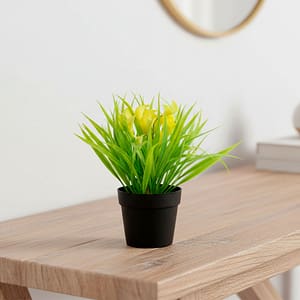 ADORNO PLANTA C/FLORES COLORES VARIOS FY053