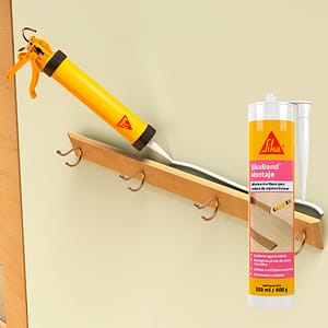 ADHESIVO MONTAJE SIKABOND GRIS 300CC