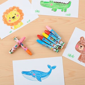 CRAYOLAS DE COLORES WEIBO X18UNID YL-70684