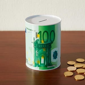 ALCANCIA METALICA DISEÑO BILLETE 03-146901