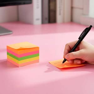 HOJAS DE COLORES PARA APUNTES 03-362300