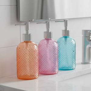 DISPENSADOR DE JABON TRANSPARENTE GM-RB386