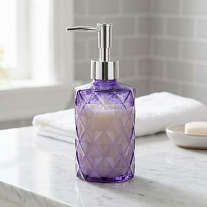 DISPENSADOR DE JABON VIDRIO 450ML GM-RB385