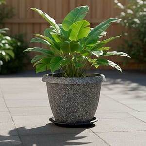 MACETERO PLASTICO C/PLATO 400X290CM D2008P-