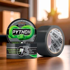 CINTA MULTIUSO ALTA RESISTENCIA PYTHON NEGRO