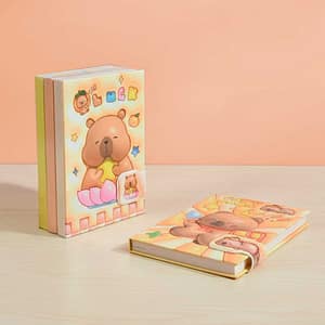 CUADERNO T/DURA CAPYBARA 12X18.6CM S-P24-516/401