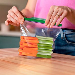 BOLSAS HERMÉTICAS ZIPLOC PARA CONSERVA CHICA 14U