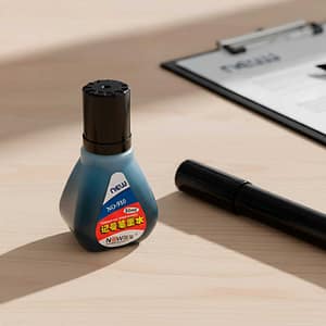 TINTA PARA MARCADOR PERMANENTE NEGRO LH-4458