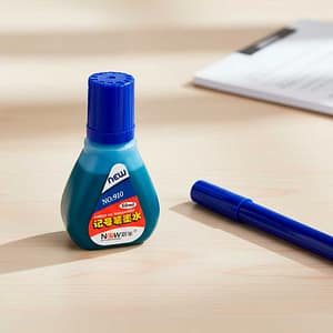 TINTA PARA MARCADOR PERMANENTE AZUL LH-4459