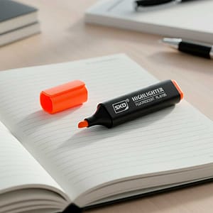 MARCADOR FLUORESCENTE NARANJA X UNID LH-4461