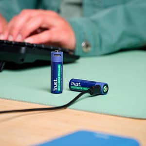 PILAS RECARGABLES AA TRUST 25584 USB-C 2 UNIDADES